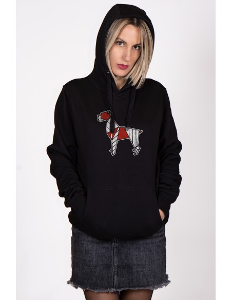 Felpa Con Cappuccio Donna Pop Origami Boxer