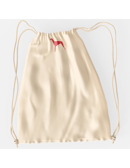 Drawstring Bag Sacca Minigami Greyhound