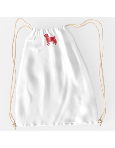 Drawstring Bag Sacca Minigami Pug