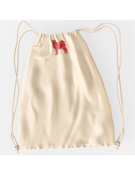 Drawstring Bag Sacca Minigami Tibetan Mastiff