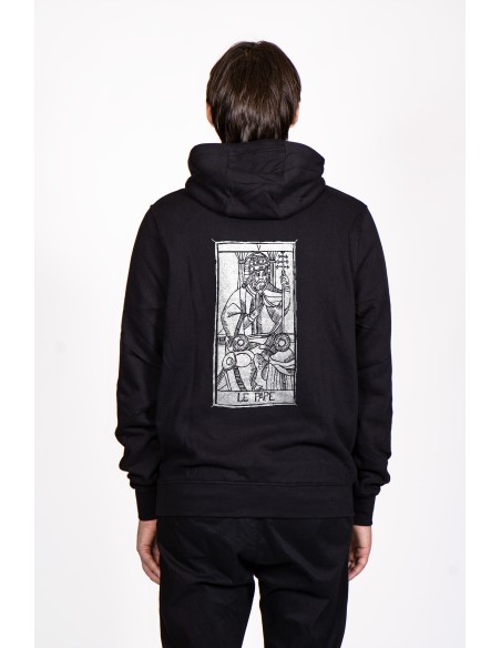 Felpa con cappuccio Uomo "Tarot De Marseille" Tarocchi di Marsiglia  Le Pape V