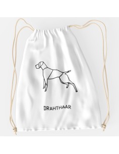 Drawstring Bag Sacca Origami German Drahthaar