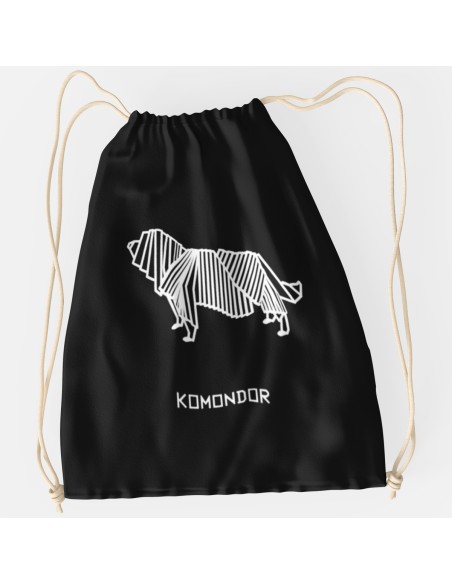 Drawstring Bag Sacca Origami Komondor