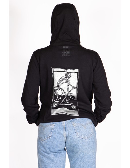 Women's Hoodie Tarot De Marseille L'arcane Sans Nom La Mort XIII