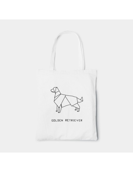 Shopper Bag Borsa Origami Golden Retriever