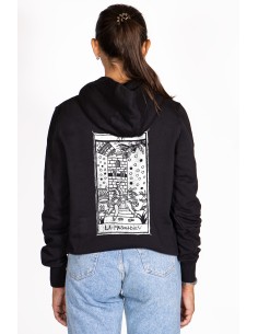 Women's Hoodie Tarot De Marseille La Maison Dieu XVI