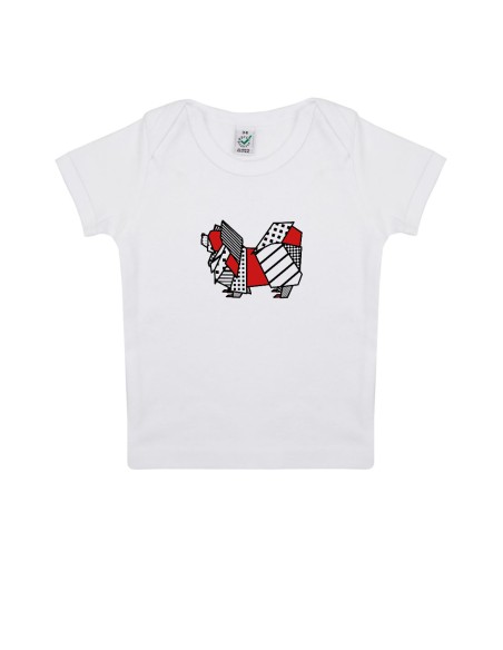 T-shirt Baby Babies Pop Origami Japanese Chin