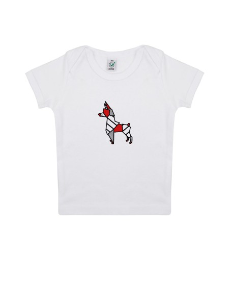 Baby Newborn Pop Origami Pinscher T-shirt