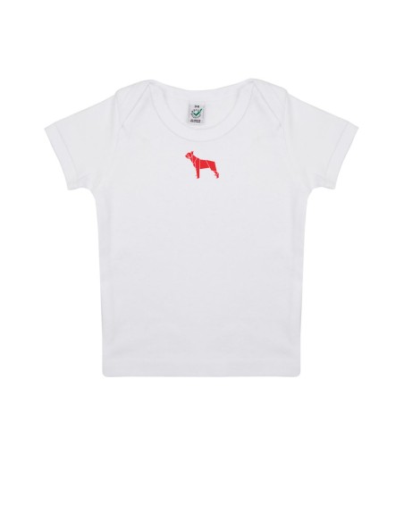 Baby Newborn Minigami Boston Terrier T-shirt