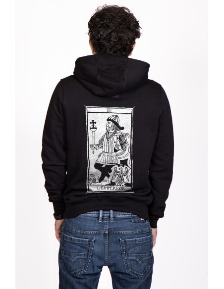 Tarot De Marseille L'empereur IV Men's Hoodie