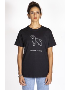 Women's Origami T-shirt Springer Spaniel 2
