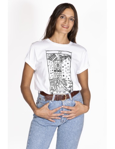 Women's T-shirt Tarot De Marseille La Maison...