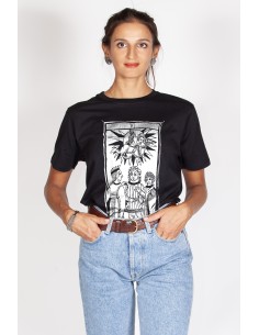 Women's T-shirt Tarot De Marseille L’amoureux VI 2