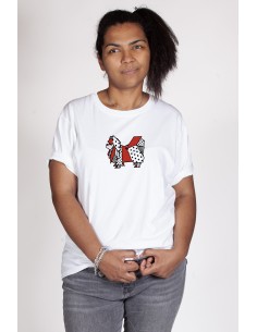 Women's Pop Origami T-shirt Pekingese 2