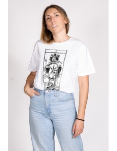 Women's T-shirt Tarot De Marseille La Roue De Fortune X 2