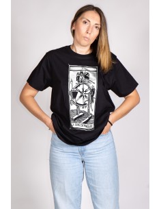 Women's T-shirt Tarot De Marseille La Roue De Fortune X