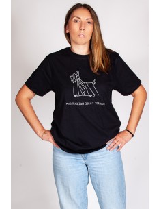 Women's Origami T-shirt Australian Silky Terrier 2