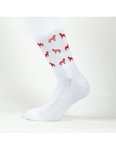 Calze Spugna Uomo Donna Unisex Minigami Border Collie