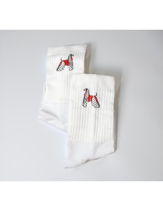 Calze Spugna Uomo Donna Unisex Pop Origami Afghan Hound