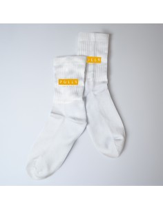 Calze Spugna Uomo Donna Unisex Polla Stampa Giallo