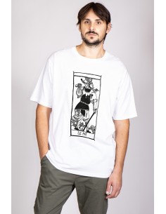 T-shirt Oversize Uomo Tarot De Marseille Le Mat