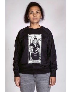 Women's Round Neck Sweatshirt Tarot De Marseille The...