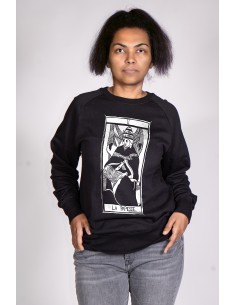 Tarot De Marseille La Papesse II Women's Round Neck...