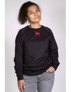 Minigami Bloodhound Woman Round Neck Sweatshirt