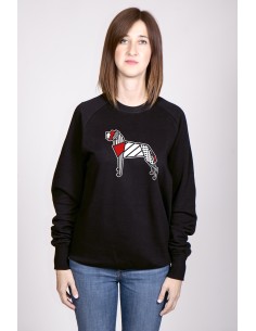 Pop Origami American Mastiff Women's Crew Neck Sweatshirt