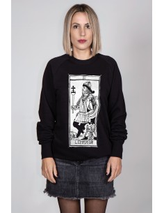 Tarot De Marseille L'empereur IV Women's Round Neck...