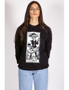 Tarot De Marseille Women's Round Neck Sweatshirt Le...