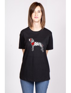 Women's Pop Origami T-shirt American Mastiff