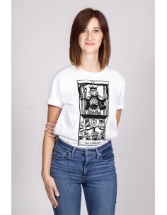 Women's T-shirt Tarot De Marseille Le Chariot VII