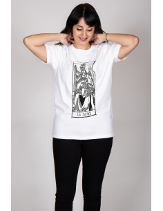 Women's T-shirt Tarot De Marseille La Justice VIII 2