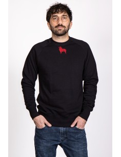 Minigami Australian Shepherd Men's Round Neck Sweatshirt