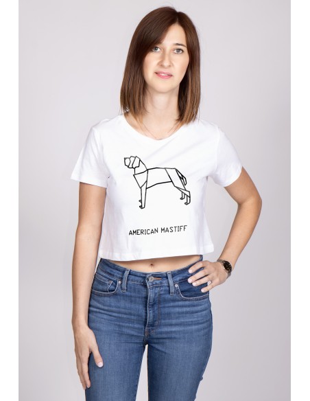 Crop american mastino