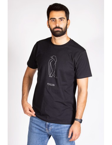 T-shirt Men's Origami Penguin