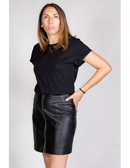 T-shirt Rolled Donna Minigami Pinscher