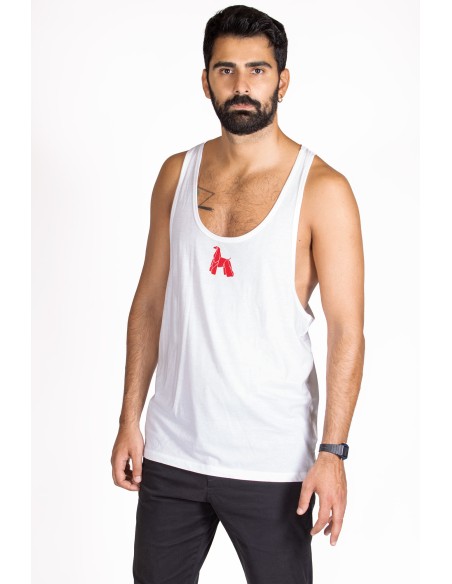 Tank Top Man Minigami Afghan Hound