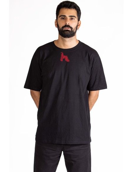 T-shirt Oversize Uomo Minigami Afghan Hound