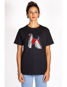 Women's Pop Origami T-shirt Afghan Hound