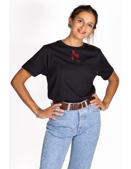 Women's Minigami T-shirt Afghan Hound