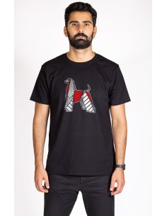 T-shirt Men's Pop Origami Afghan Hound 2