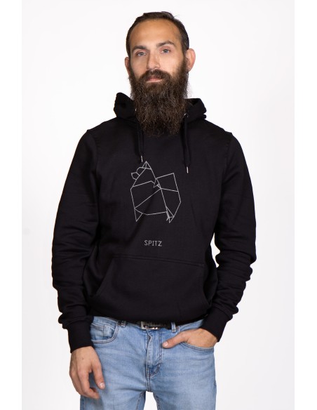 Origami Spitz Men's Hoodie