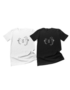 T-shirt 'Like Dad Like Son' Festa Del Papa' Origami...