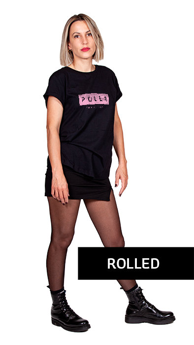 ROLLED T-SHIRT
