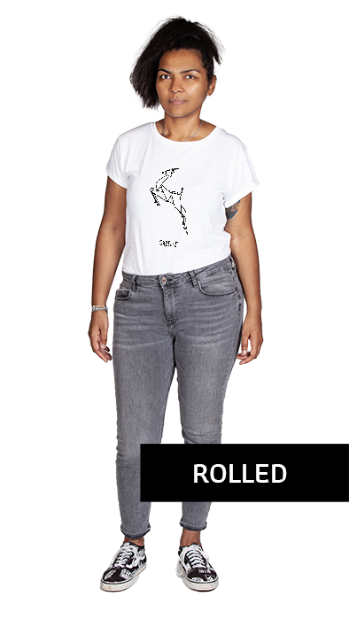 ROLLED T-SHIRT
