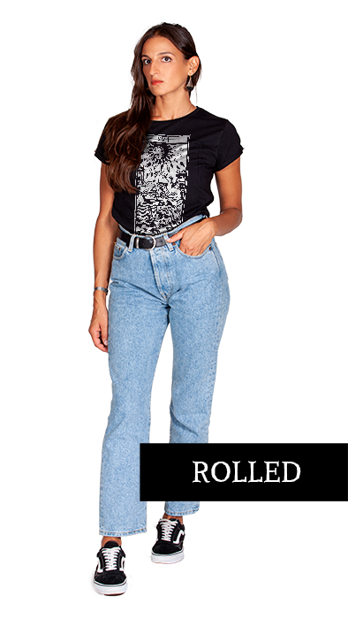 ROLLED T-SHIRT